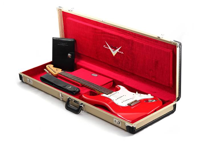 Fender Custom Shop Mid '60s Stratocaster Relic Hot Rod Red #R1436196000001 Fender Custom Shop Mid '60s Stratocaster Relic Hot Rod Red #R1436196000001