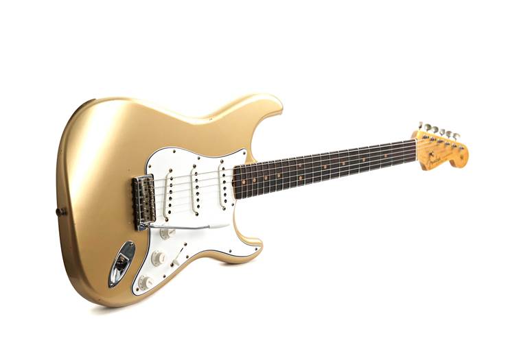 Fender Custom Shop Mid '60s Stratocaster Relic HLE Gold #R143676 Fender Custom Shop Mid '60s Stratocaster Relic HLE Gold #R143676
