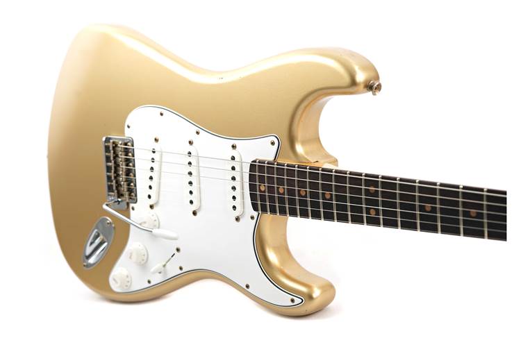 Fender Custom Shop Mid '60s Stratocaster Relic HLE Gold #R143676 Fender Custom Shop Mid '60s Stratocaster Relic HLE Gold #R143676