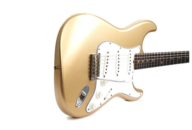Fender Custom Shop Mid '60s Stratocaster Relic HLE Gold #R143676 Fender Custom Shop Mid '60s Stratocaster Relic HLE Gold #R143676