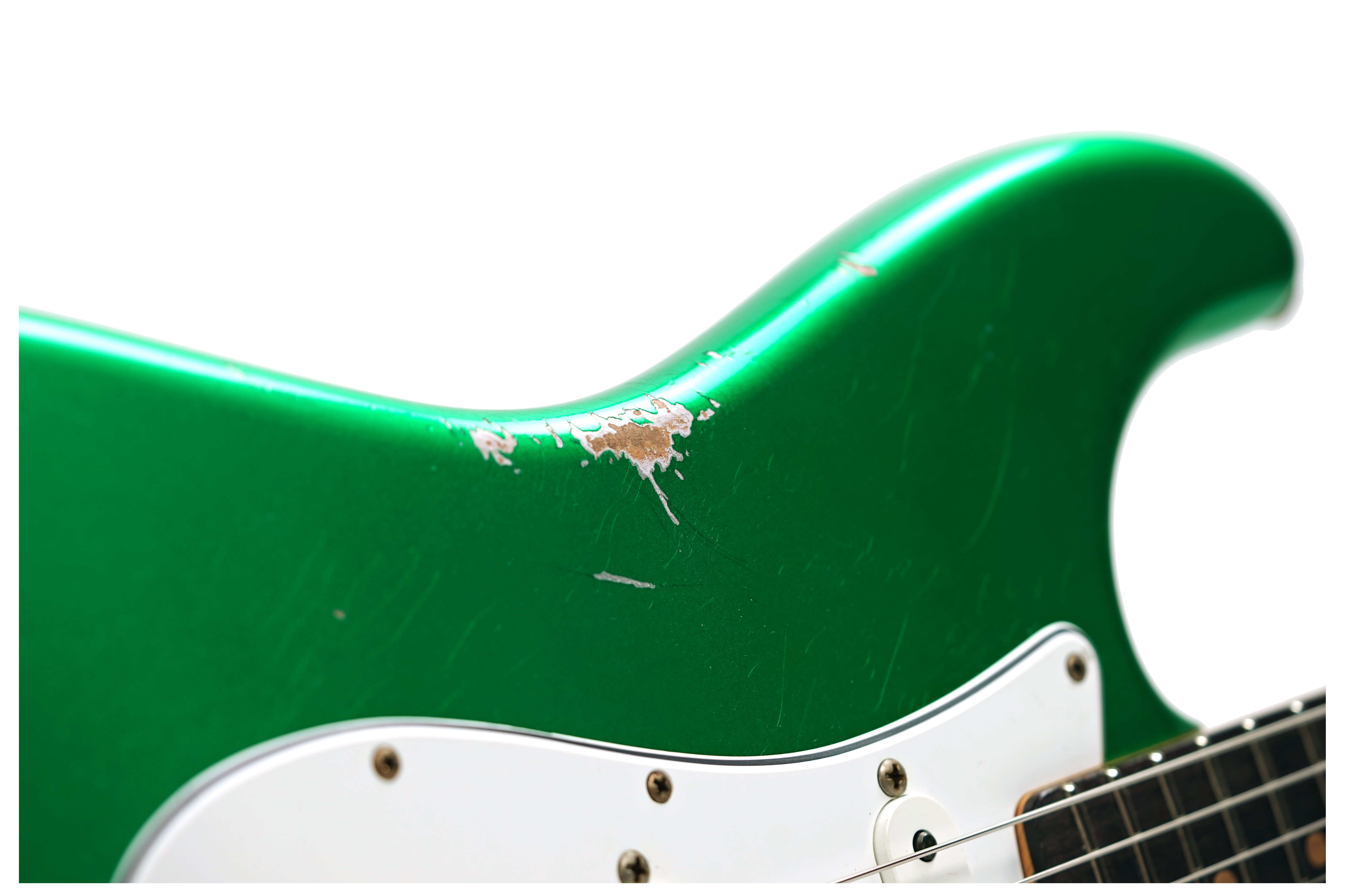 Fender Custom Shop Mid 60's Stratocaster Relic Faded Candy Green #R144410