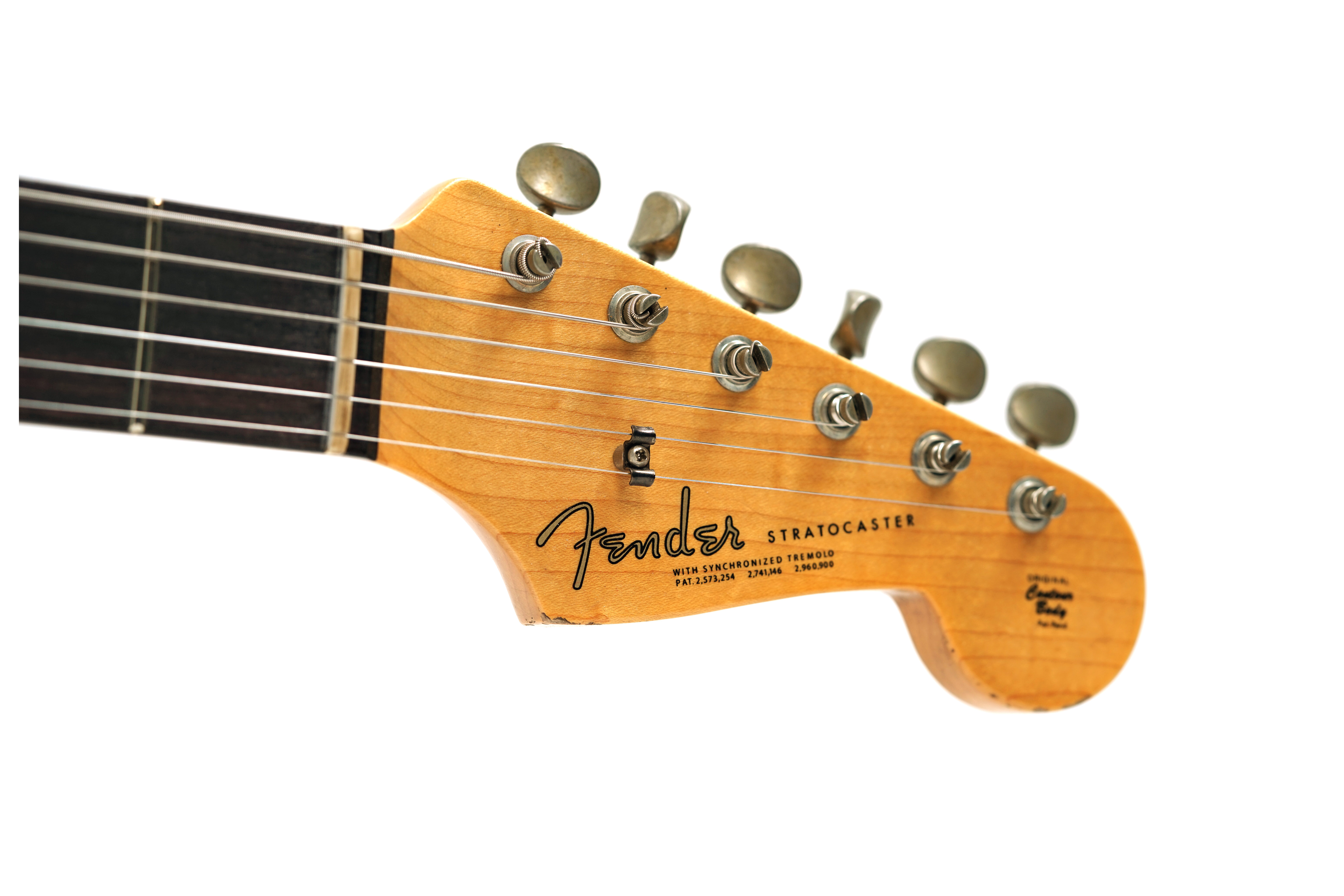 Fender Custom Shop Mid 60's Stratocaster Relic Faded Candy Green #R144410