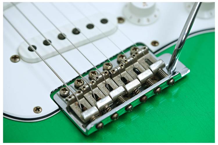 Fender Custom Shop Mid 60's Stratocaster Relic Faded Candy Green #R144410 Fender Custom Shop Mid 60's Stratocaster Relic Faded Candy Green #R144410