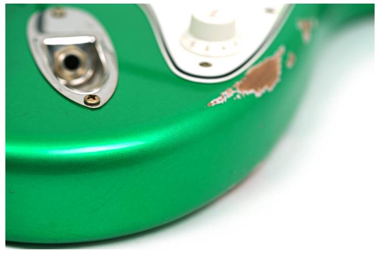 Fender Custom Shop Mid 60's Stratocaster Relic Faded Candy Green #R144410 Fender Custom Shop Mid 60's Stratocaster Relic Faded Candy Green #R144410