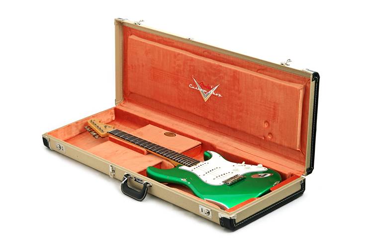 Fender Custom Shop Mid 60's Stratocaster Relic Faded Candy Green #R144410 Fender Custom Shop Mid 60's Stratocaster Relic Faded Candy Green #R144410