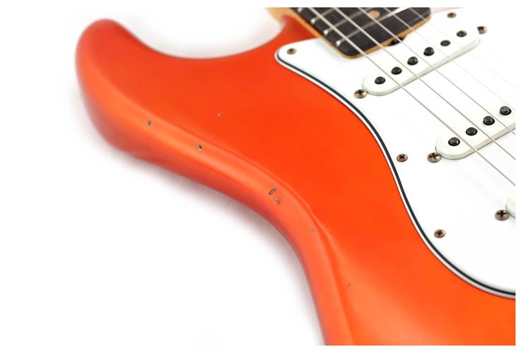 Fender Custom Shop Mid '60s Collection Stratocaster Relic Faded Candy Tangerine #R138920 Fender Custom Shop Mid '60s Collection Stratocaster Relic Faded Candy Tangerine #R138920