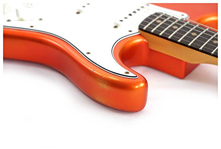 Fender Custom Shop Mid '60s Collection Stratocaster Relic Faded Candy Tangerine #R138920 Fender Custom Shop Mid '60s Collection Stratocaster Relic Faded Candy Tangerine #R138920