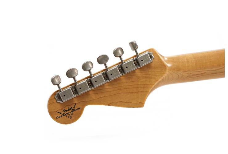 Fender Custom Shop Mid 60's Collection Stratocaster Relic Faded Sonic Blue #R144973 Fender Custom Shop Mid 60's Collection Stratocaster Relic Faded Sonic Blue #R144973