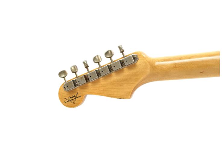 Fender Custom Shop Mid 60's Stratocaster Relic Faded Olympic White #R143641 Fender Custom Shop Mid 60's Stratocaster Relic Faded Olympic White #R143641