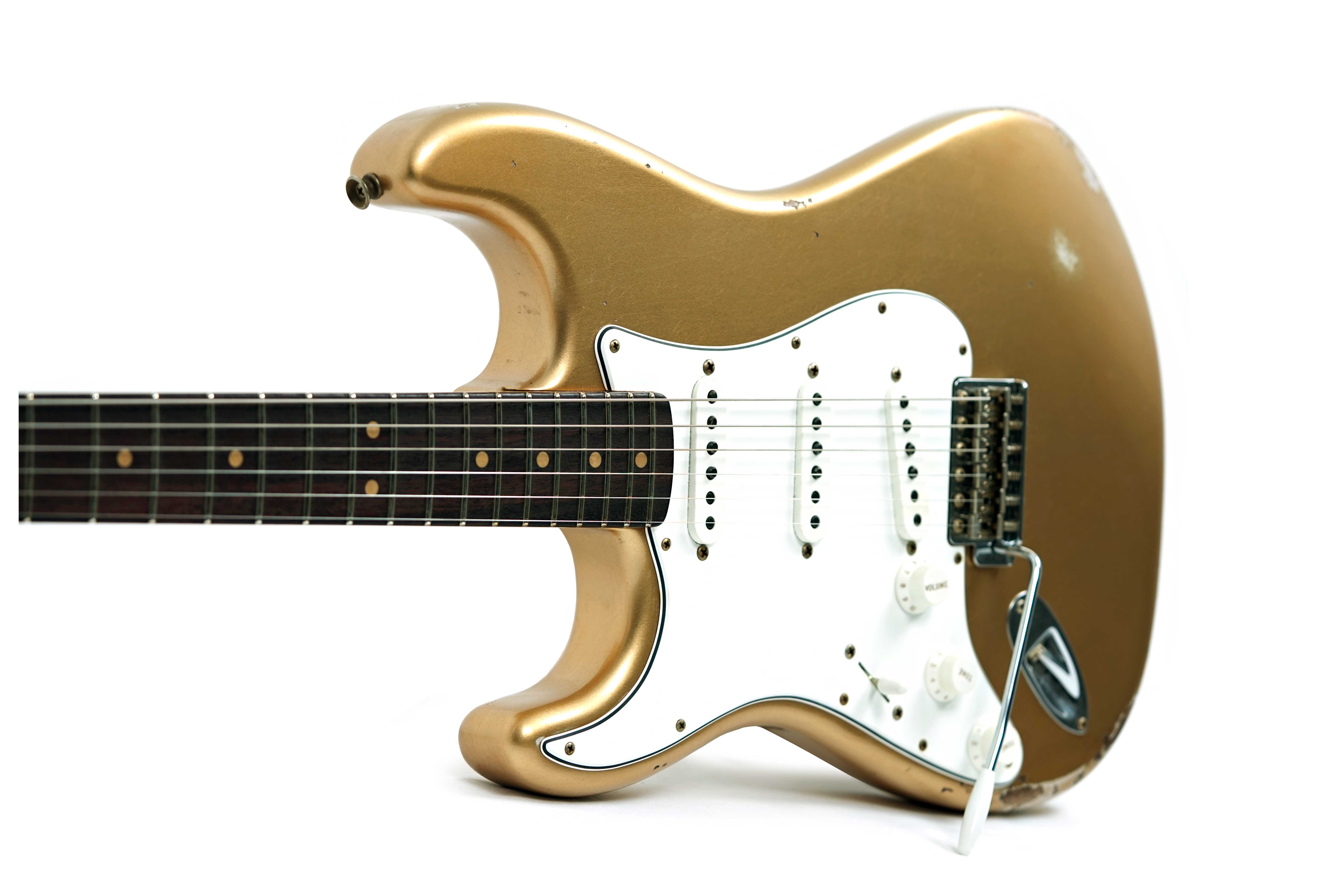 Fender Custom Shop Mid 60's Stratocaster Relic HLE Gold Left Handed #R144606
