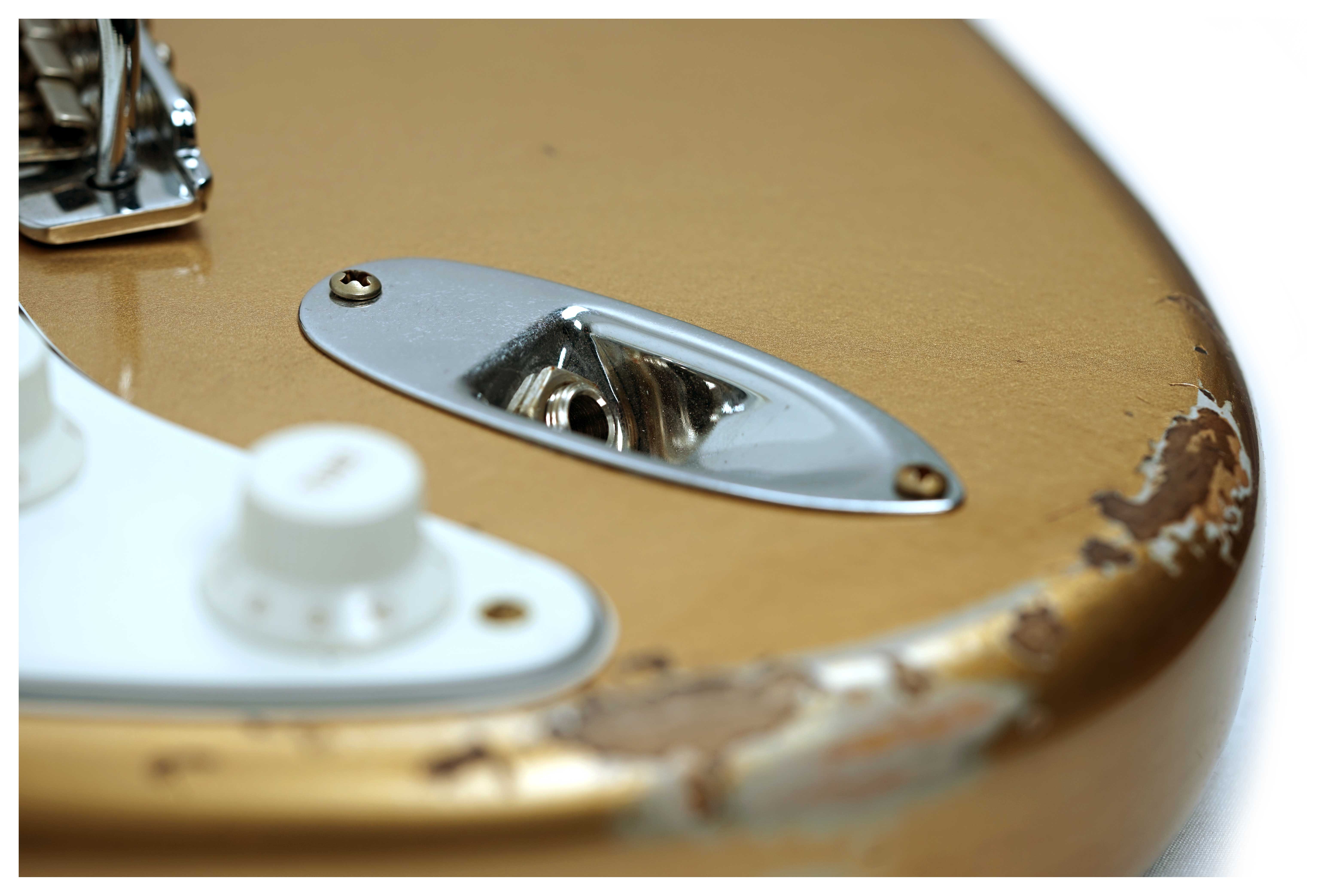 Fender Custom Shop Mid 60's Stratocaster Relic HLE Gold Left Handed #R144606