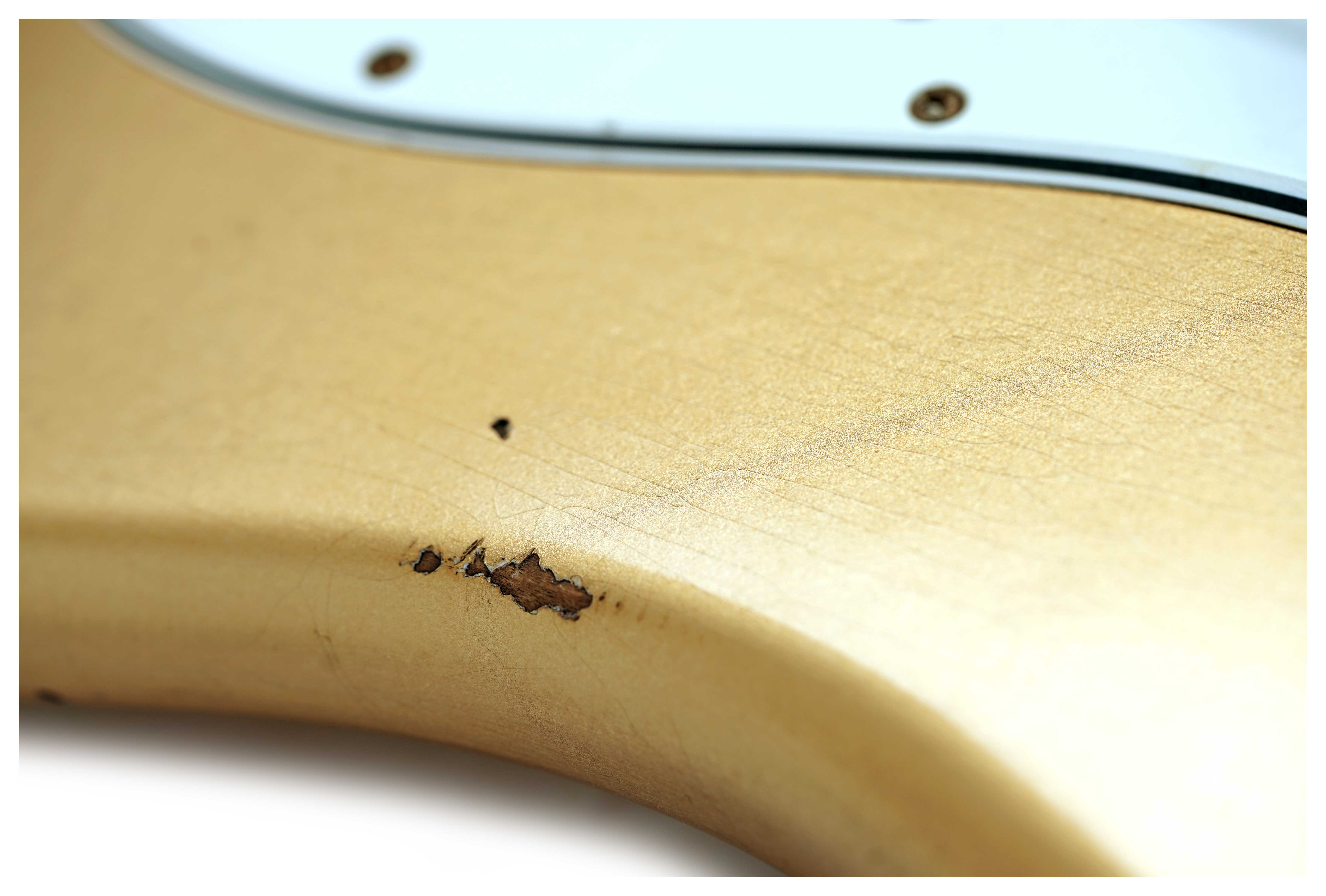 Fender Custom Shop Mid 60's Stratocaster Relic HLE Gold Left Handed #R144606