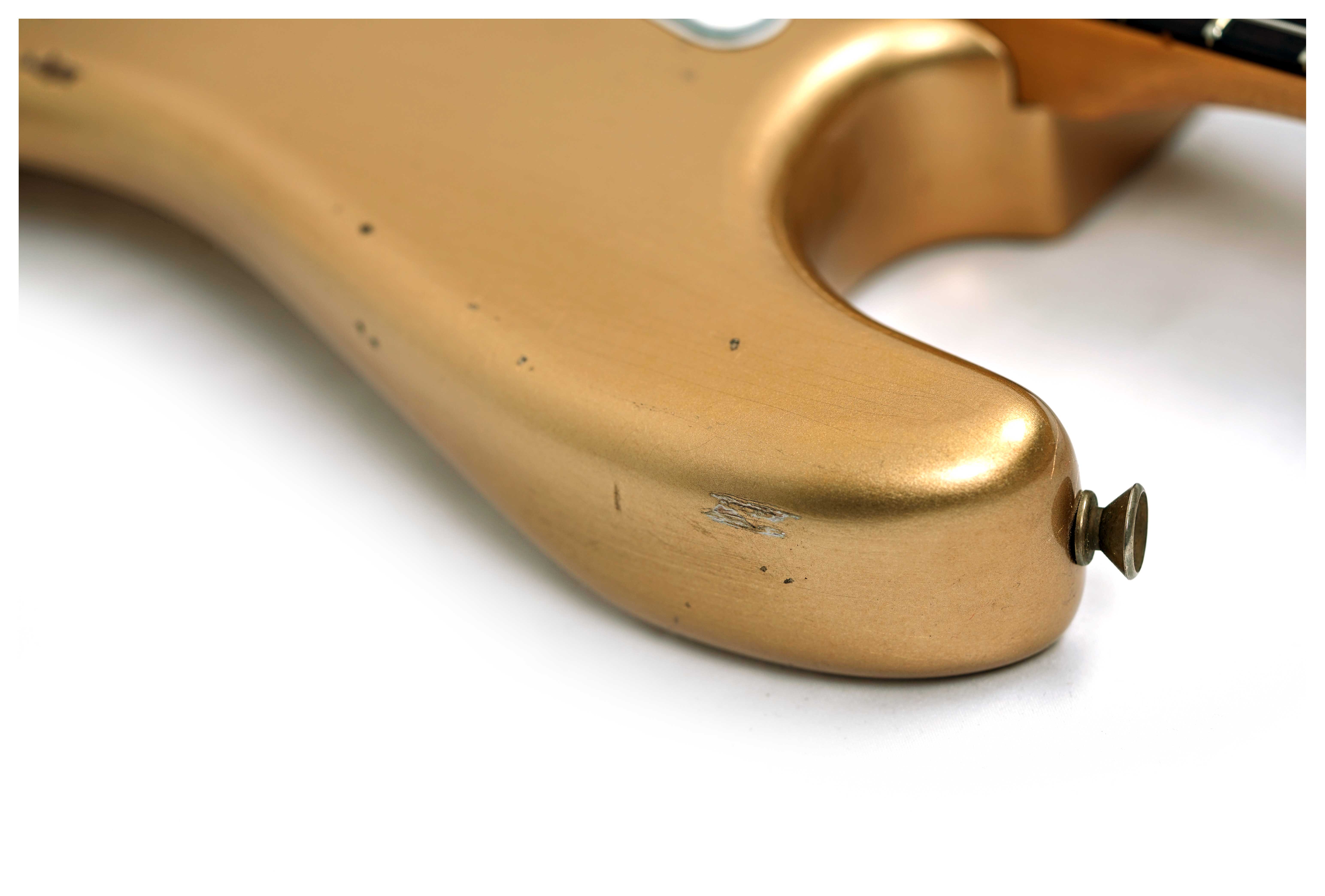 Fender Custom Shop Mid 60's Stratocaster Relic HLE Gold Left Handed #R144606