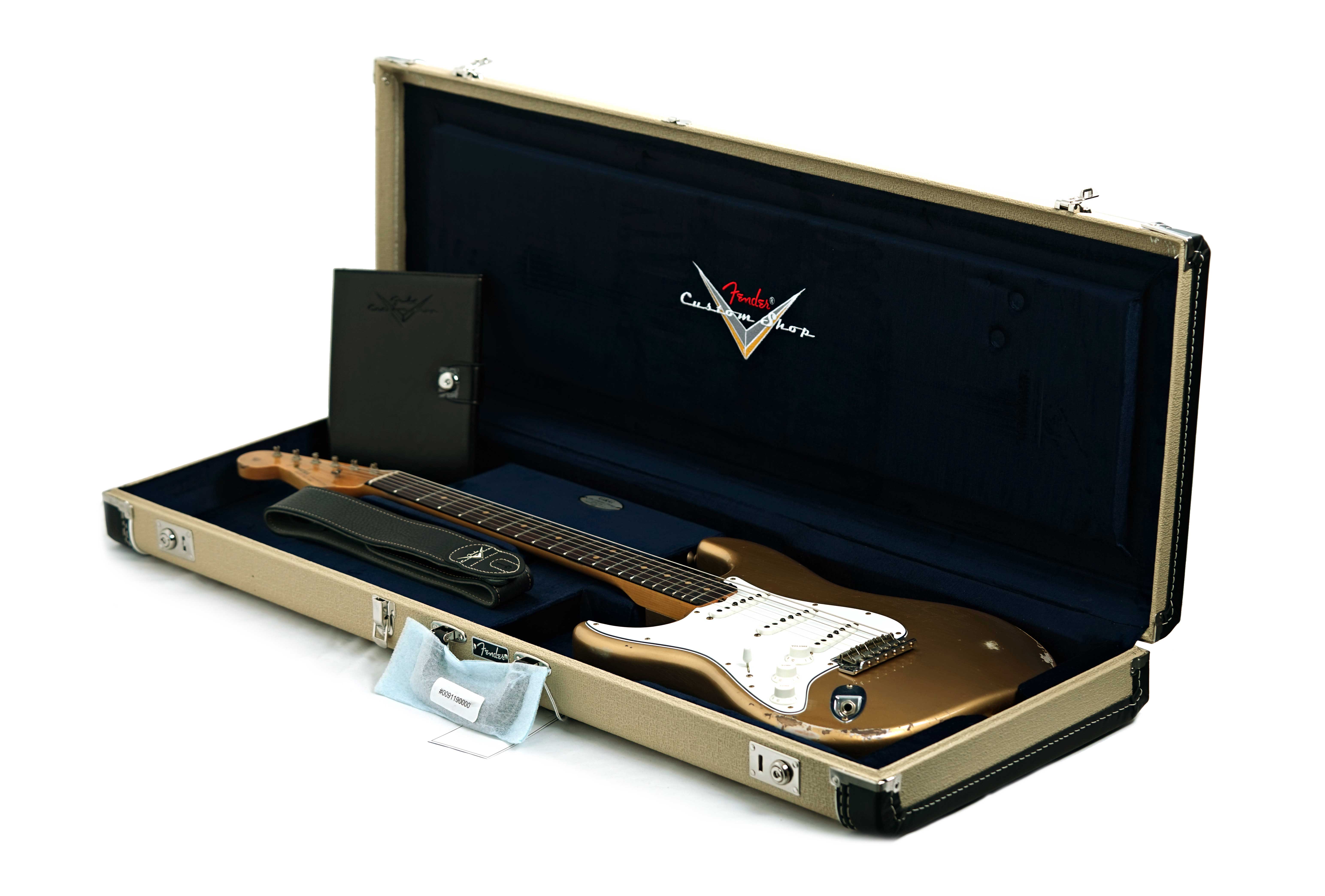 Fender Custom Shop Mid 60's Stratocaster Relic HLE Gold Left Handed #R144606