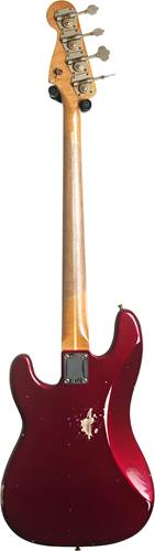 Fender Custom Shop Precision Jazz Bass Relic Midnight Wine #R144989 Fender Custom Shop Precision Jazz Bass Relic Midnight Wine #R144989