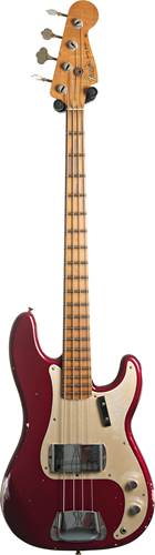 Fender Custom Shop Precision Jazz Bass Relic Midnight Wine #R144989 Fender Custom Shop Precision Jazz Bass Relic Midnight Wine #R144989