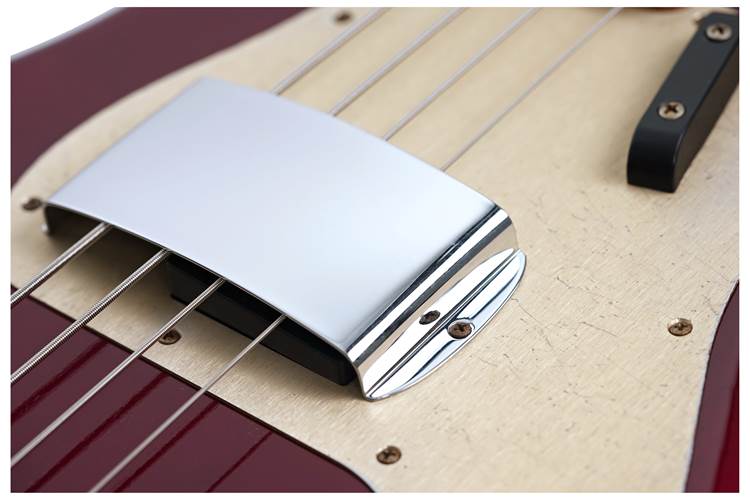 Fender Custom Shop Precision Jazz Bass Relic Midnight Wine #R144989 Fender Custom Shop Precision Jazz Bass Relic Midnight Wine #R144989