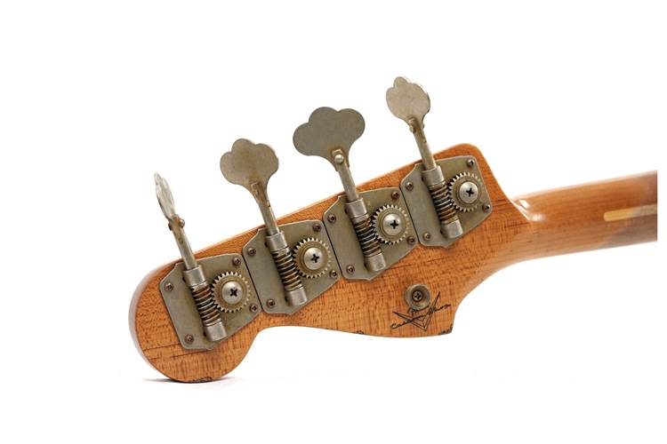 Fender Custom Shop Precision Jazz Bass Relic Midnight Wine #R144989 Fender Custom Shop Precision Jazz Bass Relic Midnight Wine #R144989