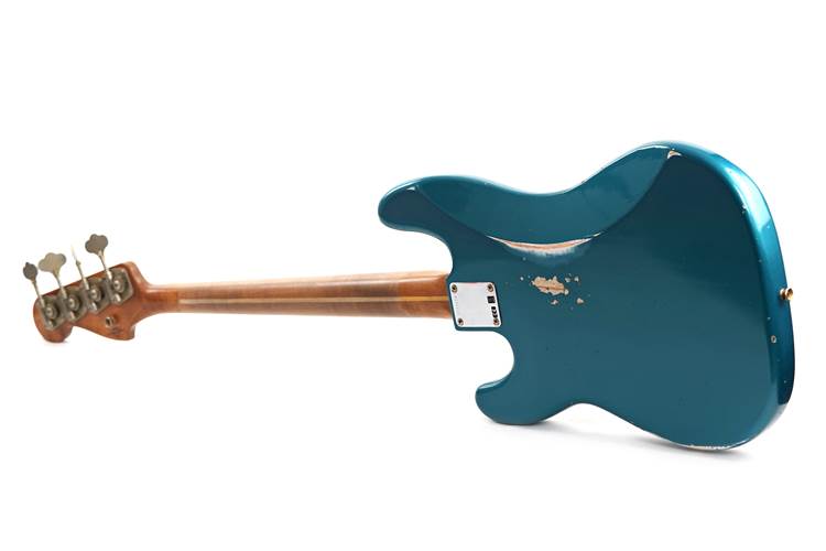 Fender Custom Shop Precision Jazz Bass Relic Ocean Turquoise #R143624 Fender Custom Shop Precision Jazz Bass Relic Ocean Turquoise #R143624