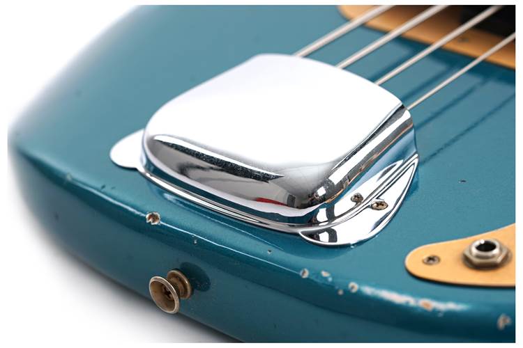Fender Custom Shop Precision Jazz Bass Relic Ocean Turquoise #R143624 Fender Custom Shop Precision Jazz Bass Relic Ocean Turquoise #R143624