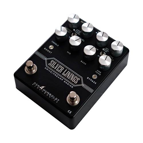DSM & Humboldt Electronics Silver Linings Drive/Preamp Pedal DSM & Humboldt Electronics Silver Linings Drive/Preamp Pedal