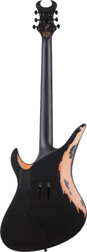 Schecter Synyster Gates Custom S Distressed Satin Black Schecter Synyster Gates Custom S Distressed Satin Black