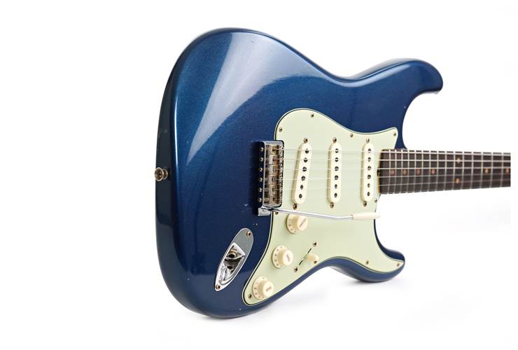Fender Custom Shop 1959 Stratocaster Journeyman Relic Baltic Blue Rosewood Fingerboard #CZ586923 Fender Custom Shop 1959 Stratocaster Journeyman Relic Baltic Blue Rosewood Fingerboard #CZ586923
