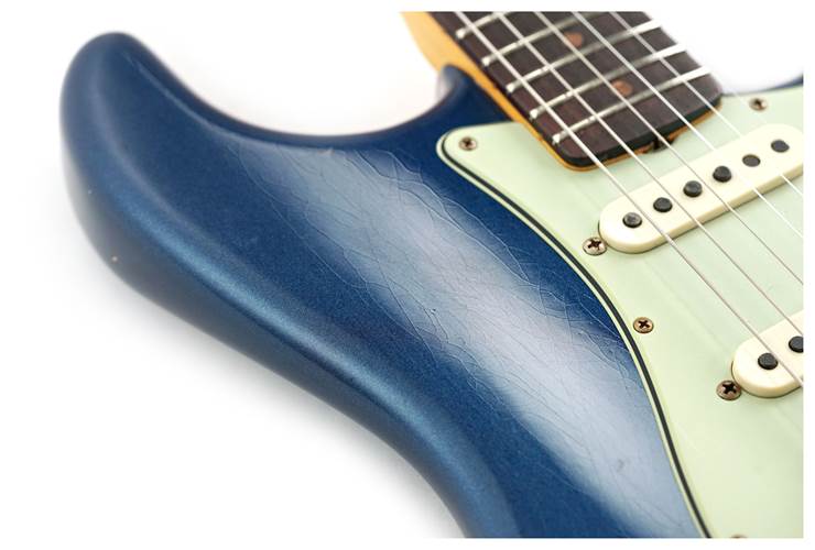 Fender Custom Shop 1959 Stratocaster Journeyman Relic Baltic Blue Rosewood Fingerboard #CZ586923 Fender Custom Shop 1959 Stratocaster Journeyman Relic Baltic Blue Rosewood Fingerboard #CZ586923