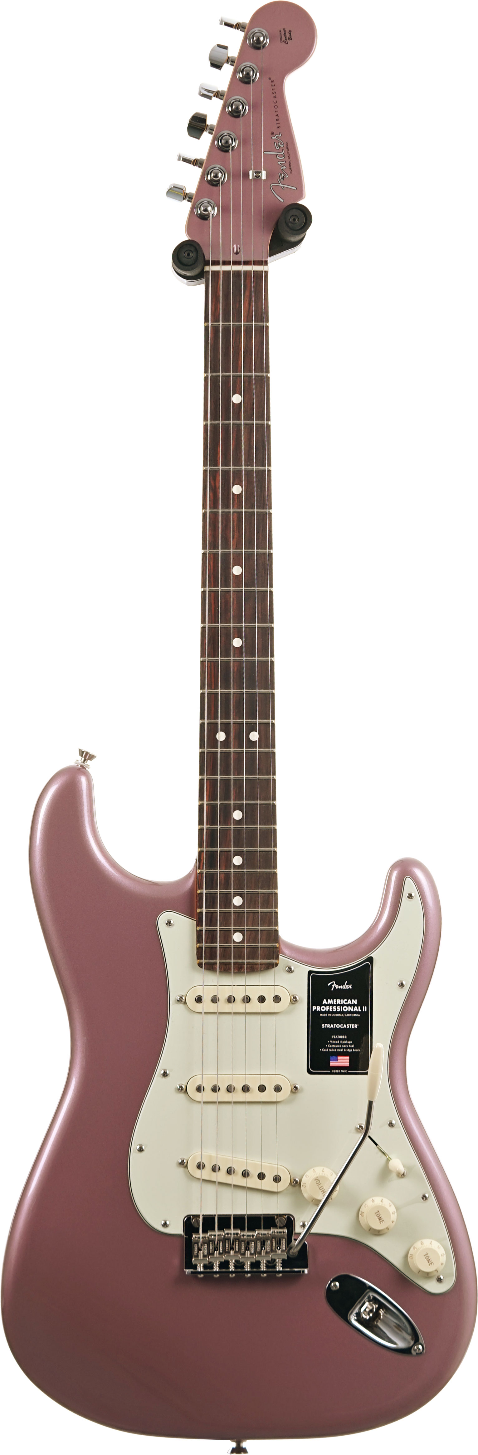 Fender Limited Edition American Professional II Stratocaster Burgundy Mist Metallic Rosewood Fingerboard #US240022119