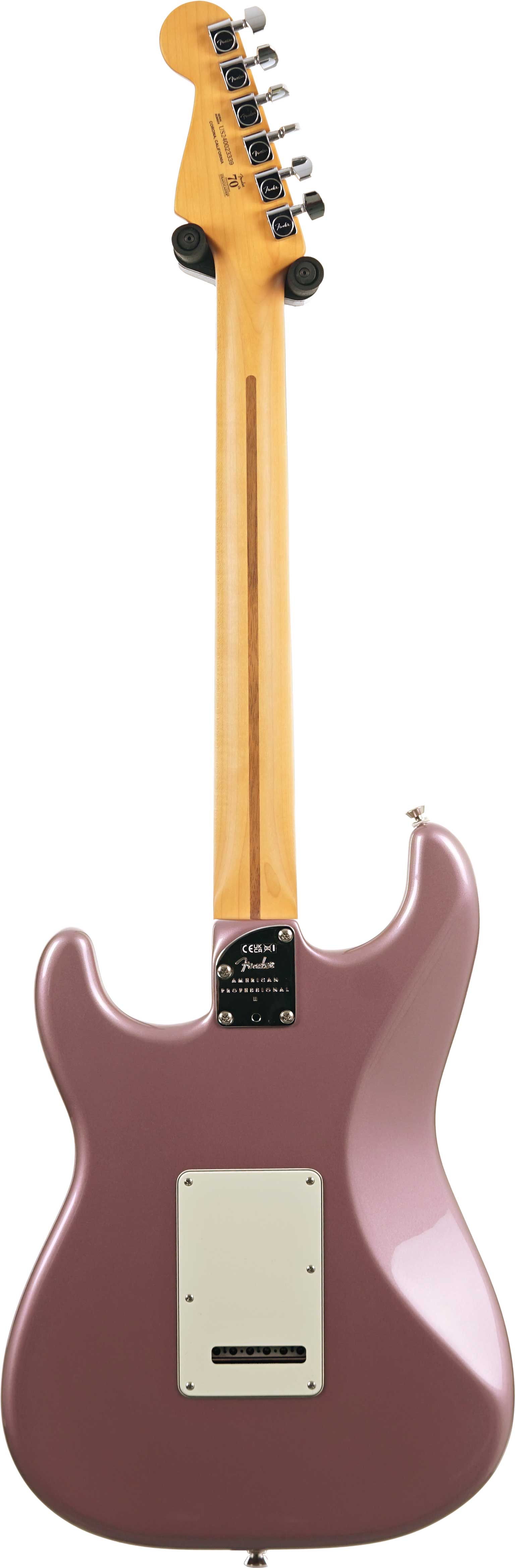 Fender Limited Edition American Professional II Stratocaster Burgundy Mist Metallic Rosewood Fingerboard #US240023339