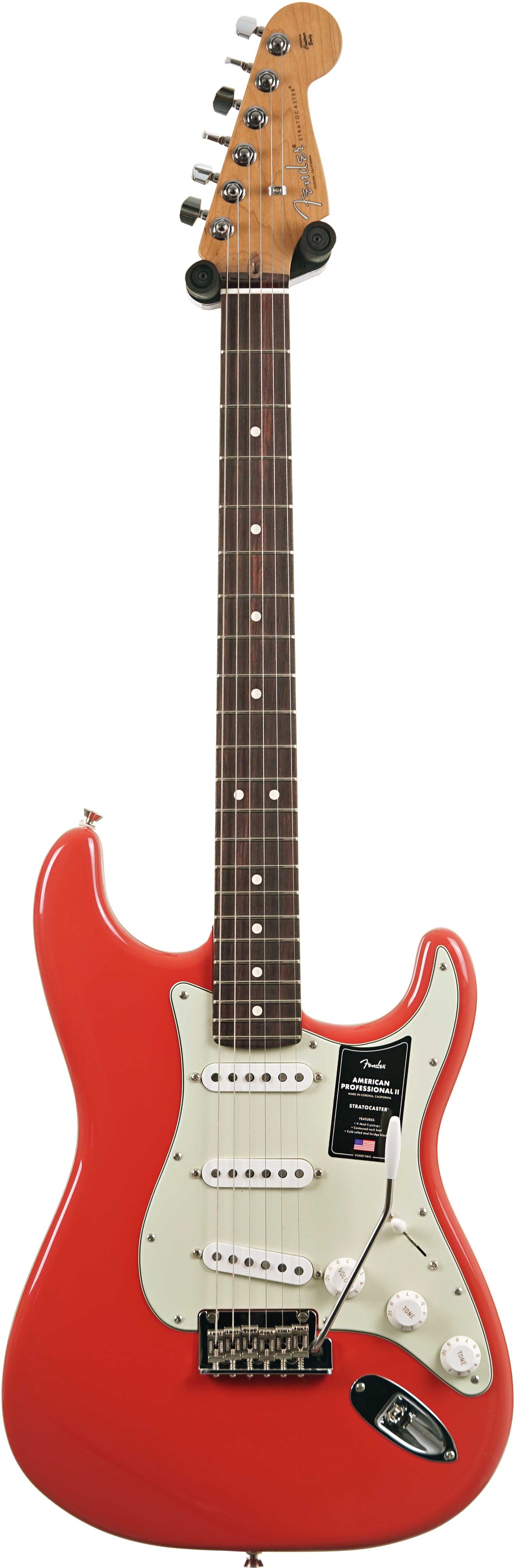 Fender Limited Edition American Professional II Stratocaster Rosewood Fingerboard Fiesta Red (Nearly New) #US23109585