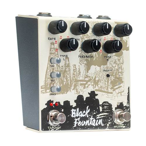 Old Blood Noise Endeavors Black Fountain Stereo Delay Pedal Old Blood Noise Endeavors Black Fountain Stereo Delay Pedal