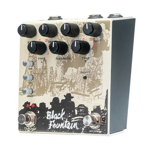 Old Blood Noise Endeavors Black Fountain Stereo Delay Pedal Old Blood Noise Endeavors Black Fountain Stereo Delay Pedal