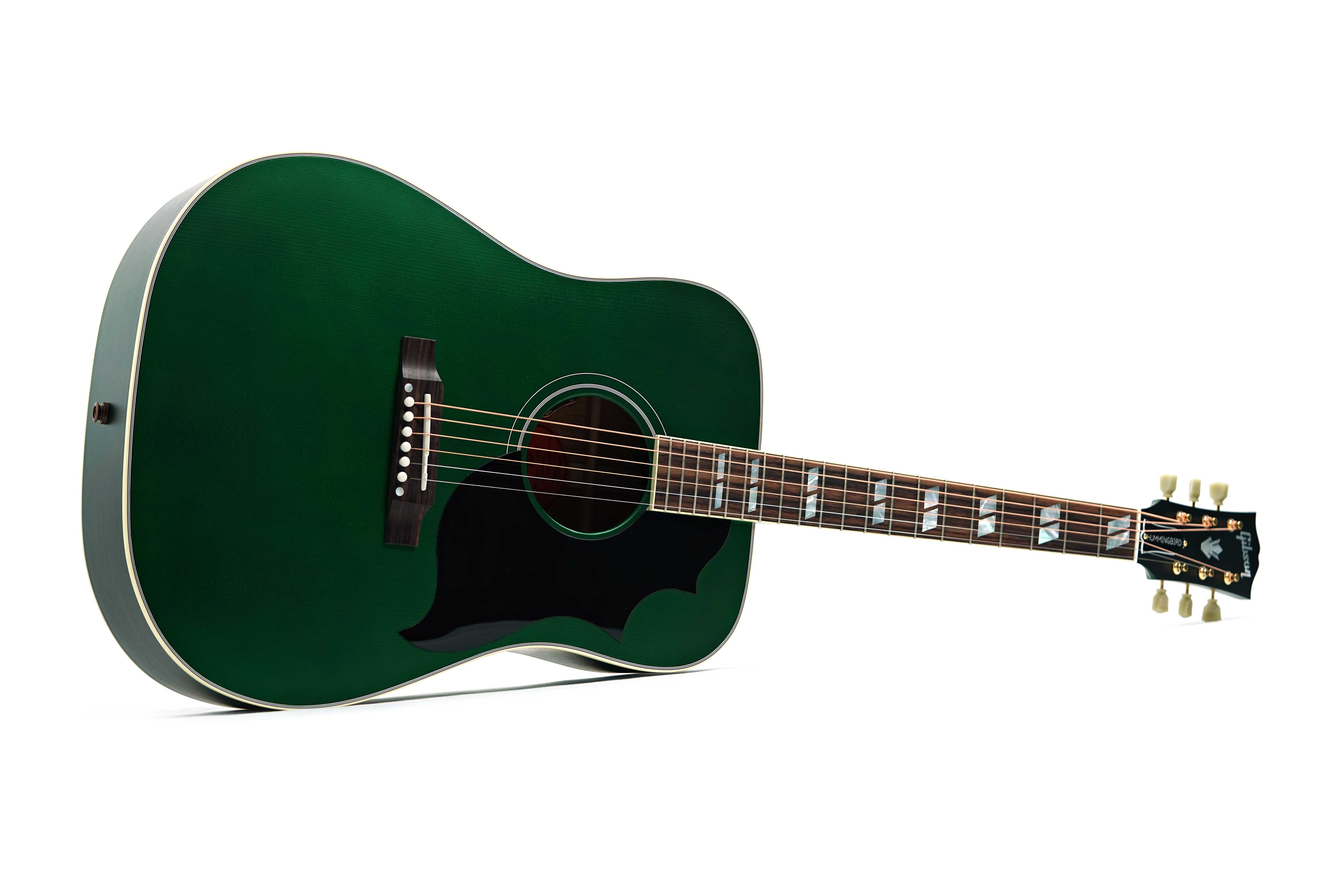 Gibson Hummingbird Faded Emerald Green #20075027