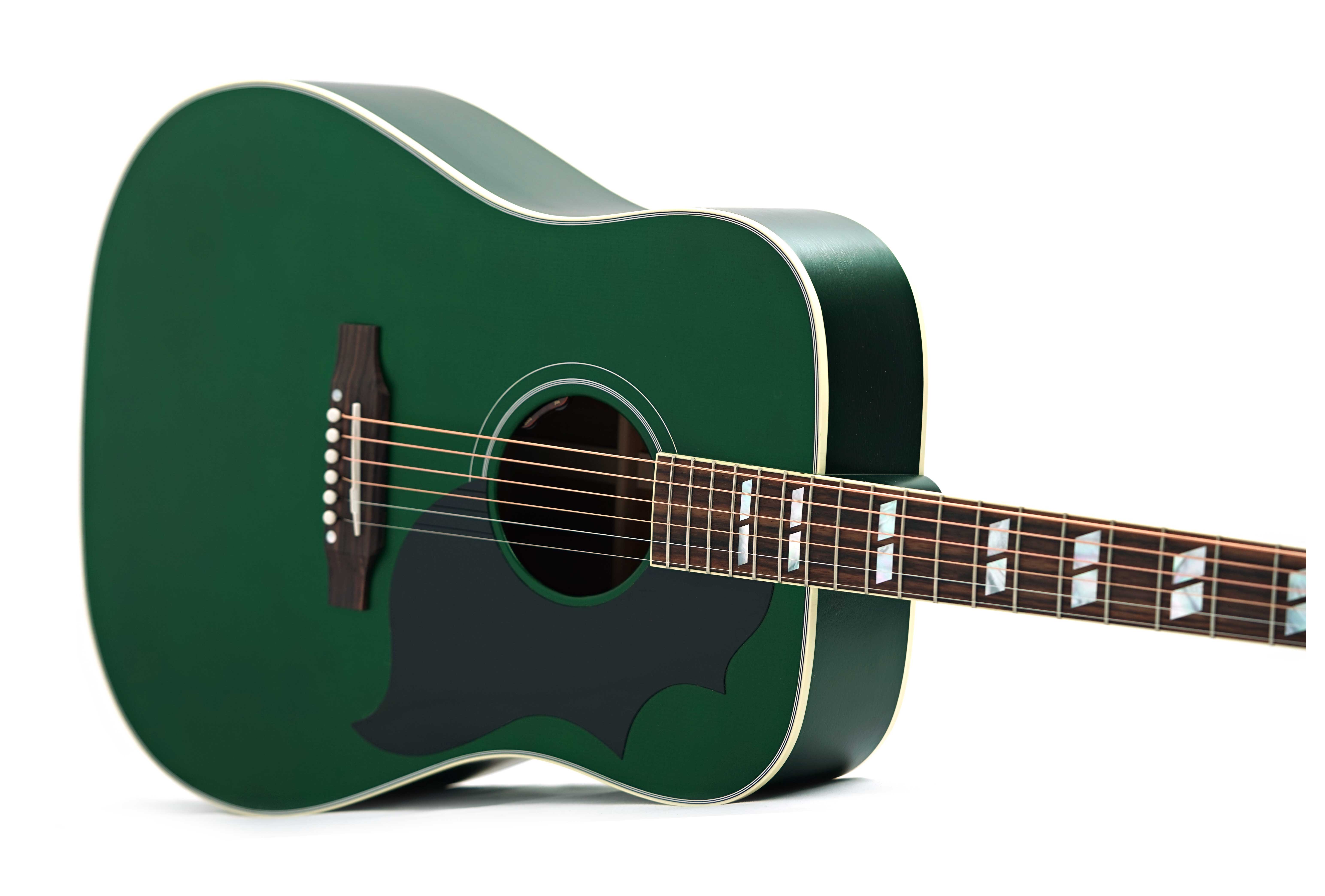 Gibson Hummingbird Faded Emerald Green #20075027