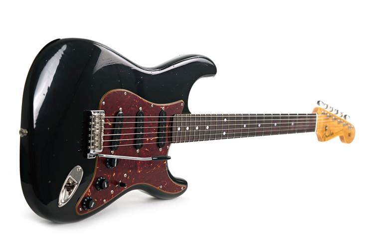 Fender Custom Shop Limited Edition Roasted Stratocaster Journeyman Relic with Closet Classic Hardware Black #XN18611 Fender Custom Shop Limited Edition Roasted Stratocaster Journeyman Relic with Closet Classic Hardware Black #XN18611