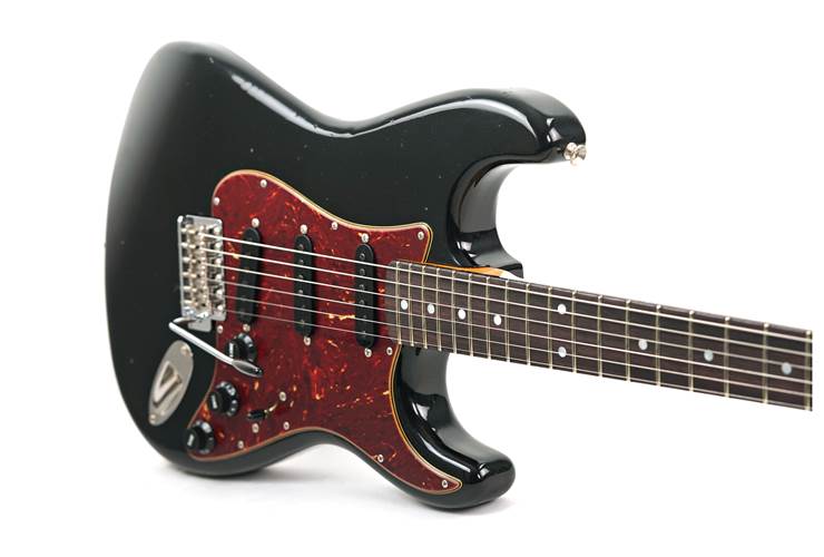 Fender Custom Shop Limited Edition Roasted Stratocaster Journeyman Relic with Closet Classic Hardware Black #XN18611 Fender Custom Shop Limited Edition Roasted Stratocaster Journeyman Relic with Closet Classic Hardware Black #XN18611