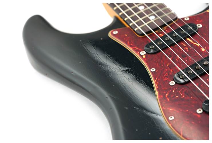 Fender Custom Shop Limited Edition Roasted Stratocaster Journeyman Relic with Closet Classic Hardware Black #XN18611 Fender Custom Shop Limited Edition Roasted Stratocaster Journeyman Relic with Closet Classic Hardware Black #XN18611