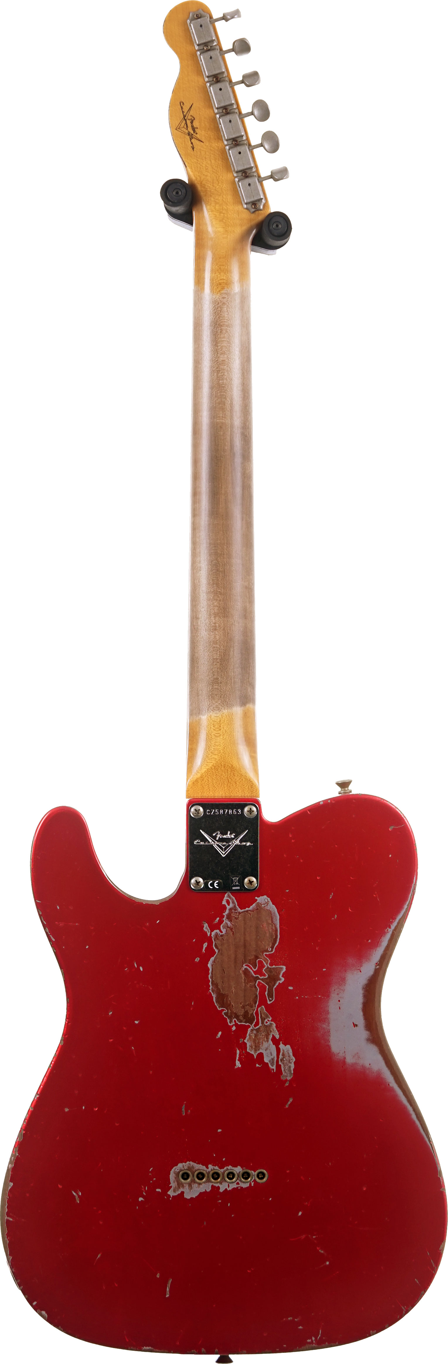 Fender Custom Shop 1961 Telecaster Heavy Relic Faded Aged Candy Apple Red #CZ587863