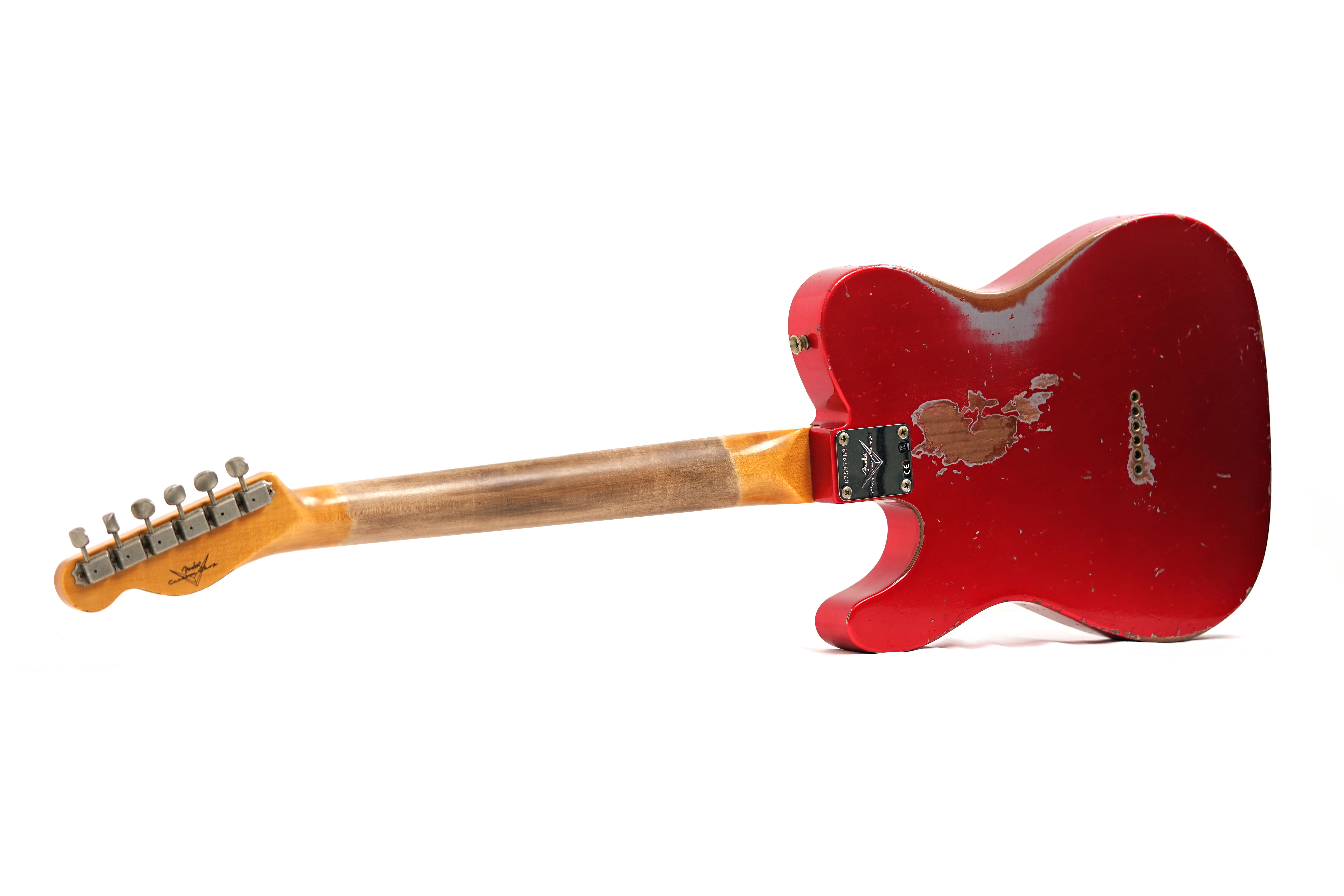 Fender Custom Shop 1961 Telecaster Heavy Relic Faded Aged Candy Apple Red #CZ587863