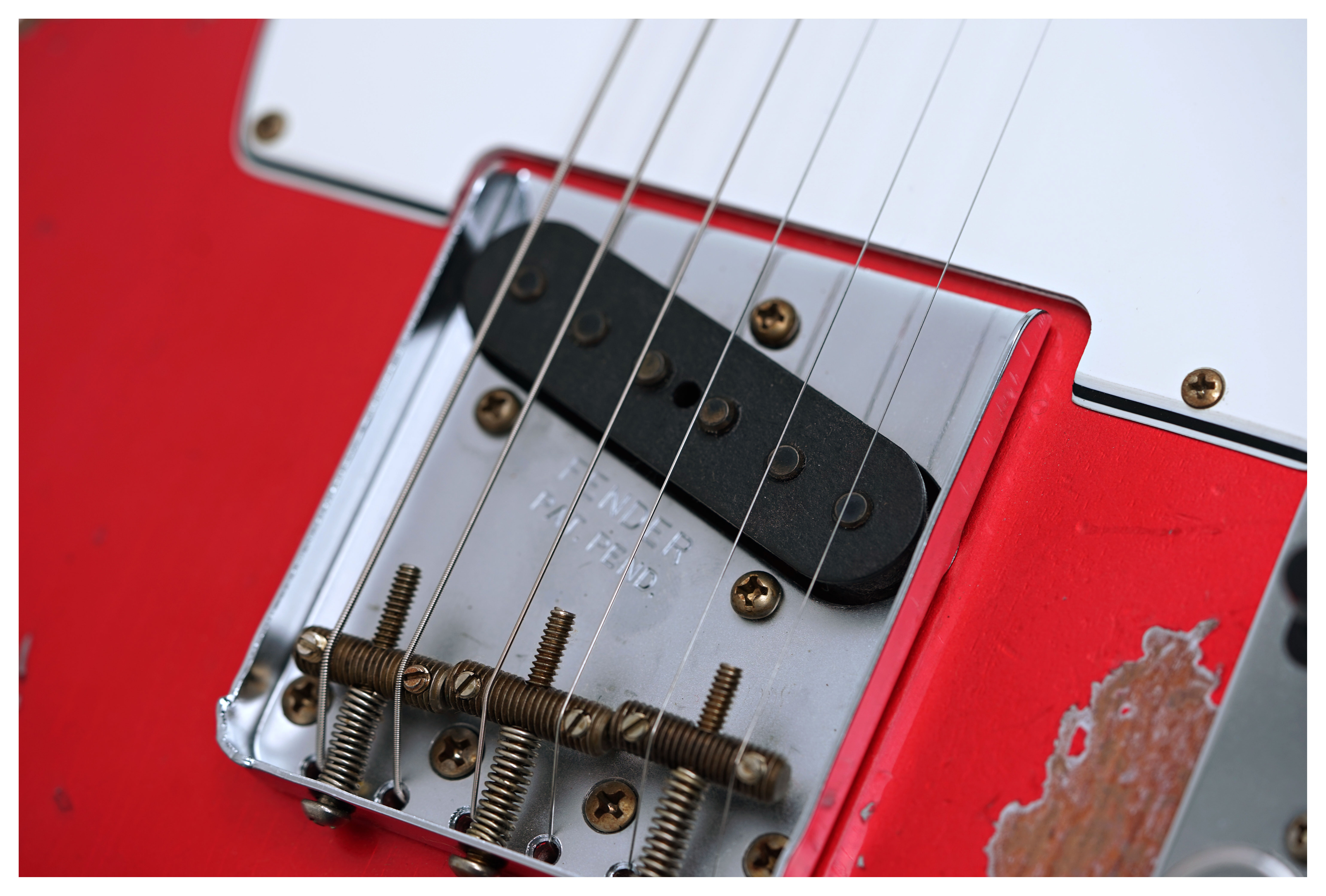 Fender Custom Shop 1961 Telecaster Heavy Relic Faded Aged Candy Apple Red #CZ587863