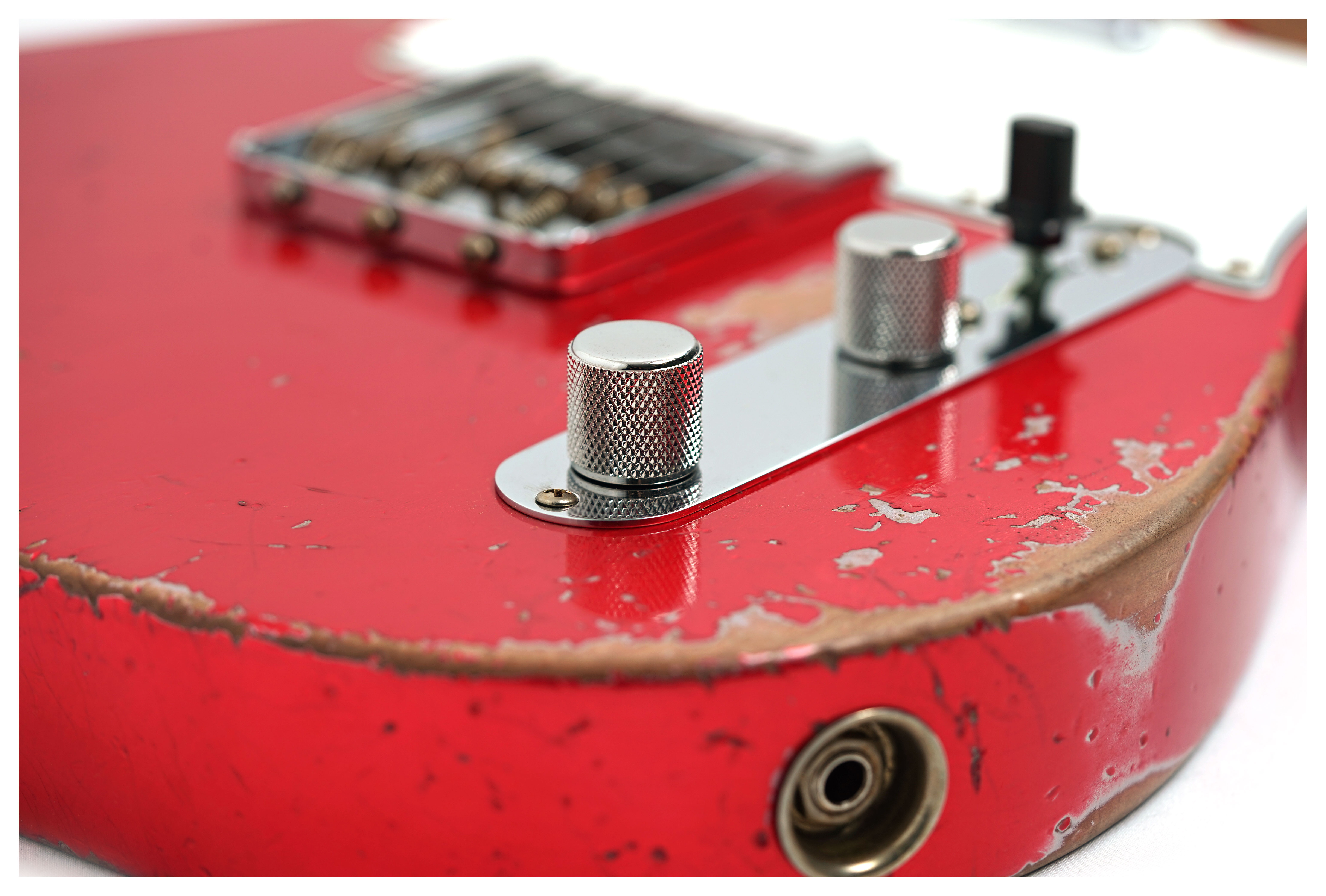 Fender Custom Shop 1961 Telecaster Heavy Relic Faded Aged Candy Apple Red #CZ587863