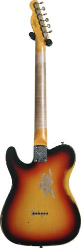 Fender Custom Shop 1961 Telecaster Heavy Relic Faded Aged Bleached 3 Colour Sunburst #CZ587372 Fender Custom Shop 1961 Telecaster Heavy Relic Faded Aged Bleached 3 Colour Sunburst #CZ587372