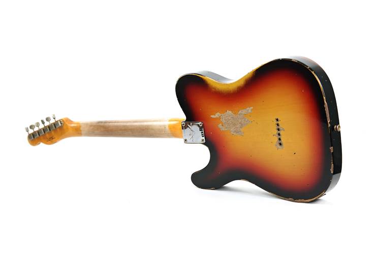 Fender Custom Shop 1961 Telecaster Heavy Relic Faded Aged Bleached 3 Colour Sunburst #CZ587372 Fender Custom Shop 1961 Telecaster Heavy Relic Faded Aged Bleached 3 Colour Sunburst #CZ587372