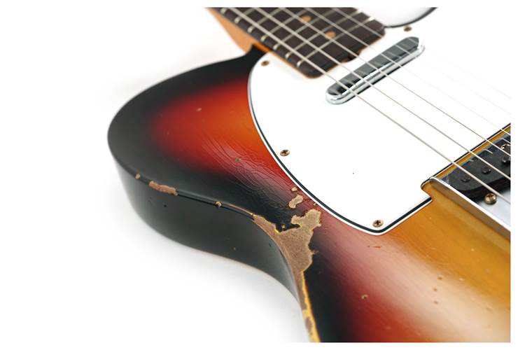 Fender Custom Shop 1961 Telecaster Heavy Relic Faded Aged Bleached 3 Colour Sunburst #CZ587372 Fender Custom Shop 1961 Telecaster Heavy Relic Faded Aged Bleached 3 Colour Sunburst #CZ587372