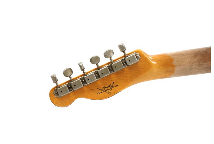 Fender Custom Shop 1961 Telecaster Heavy Relic Faded Aged Bleached 3 Colour Sunburst #CZ587372 Fender Custom Shop 1961 Telecaster Heavy Relic Faded Aged Bleached 3 Colour Sunburst #CZ587372
