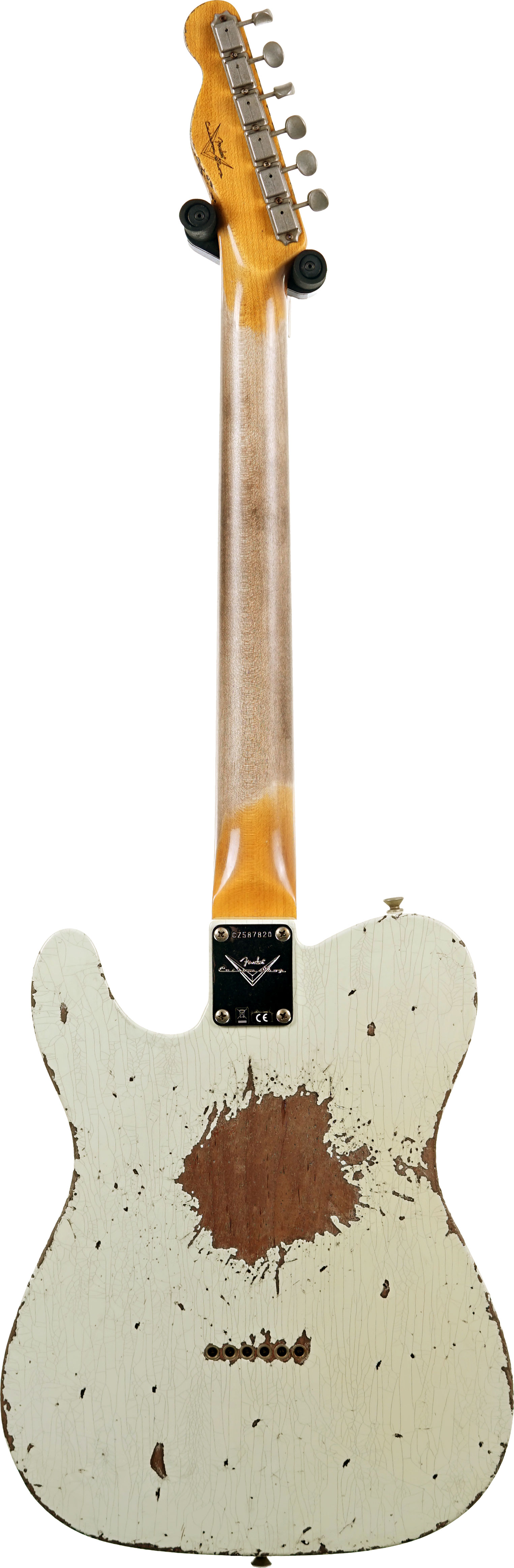 Fender Custom Shop 1961 Telecaster Heavy Relic Faded Aged Tomatillo Green #CZ587820