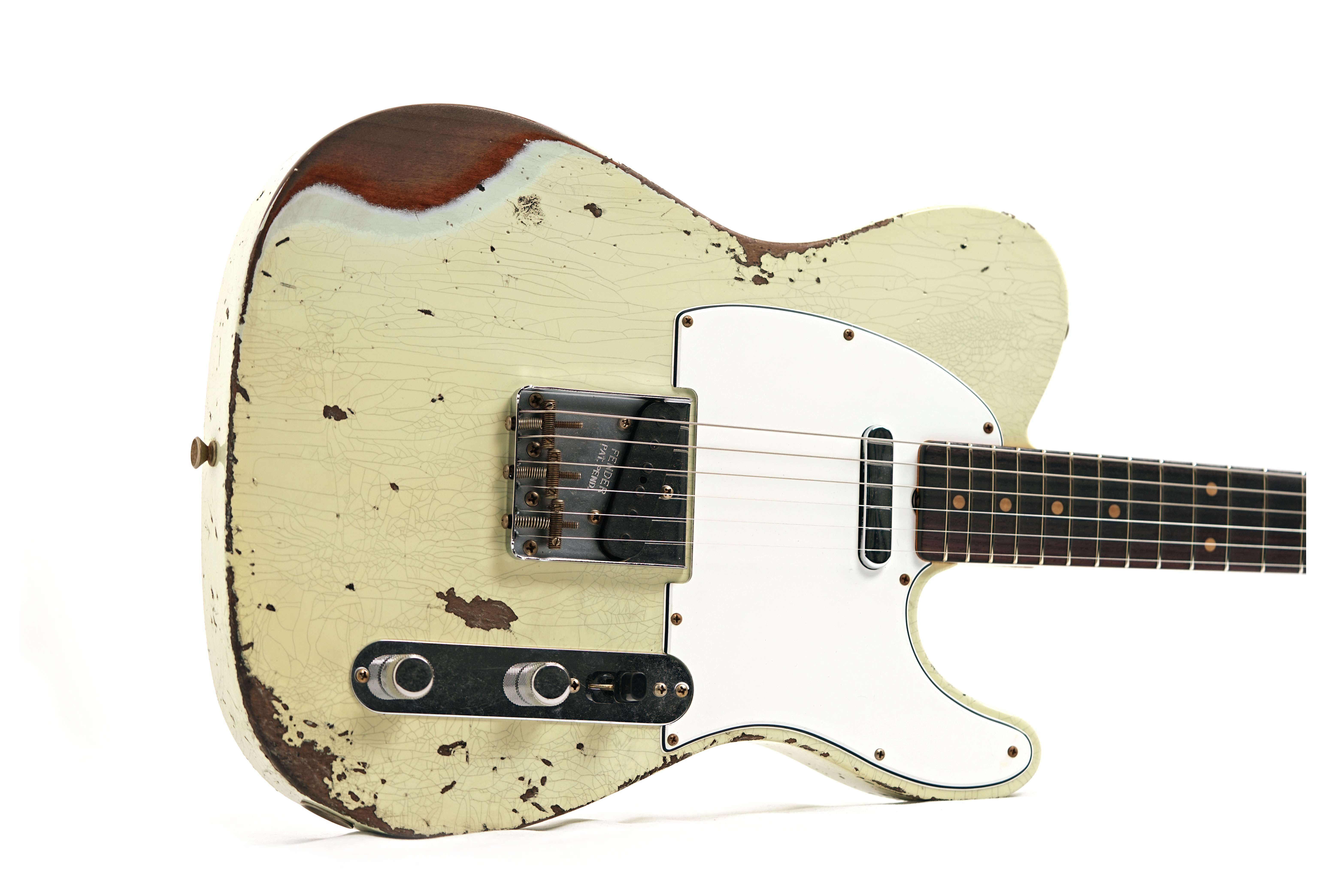 Fender Custom Shop 1961 Telecaster Heavy Relic Faded Aged Tomatillo Green #CZ587820