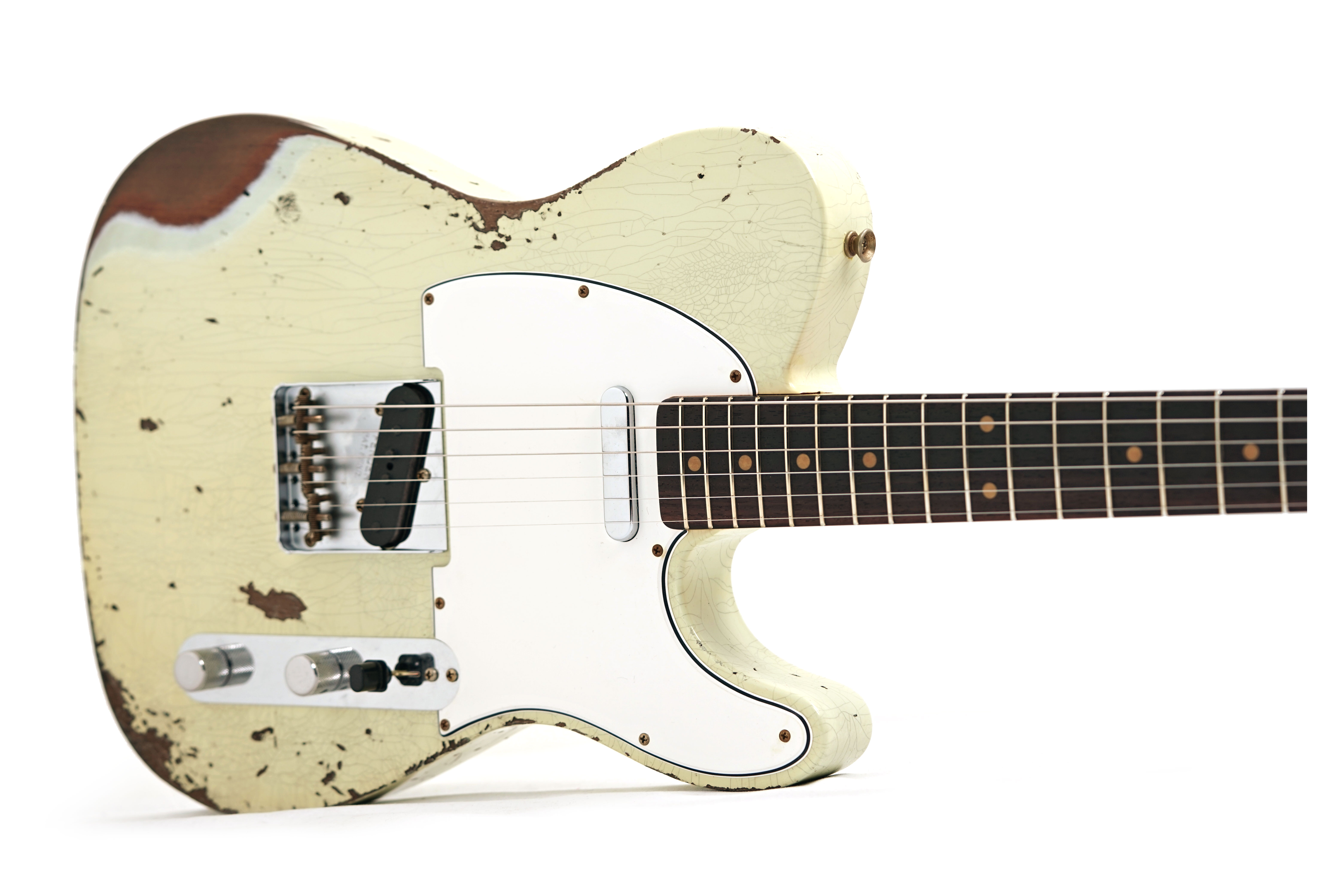 Fender Custom Shop 1961 Telecaster Heavy Relic Faded Aged Tomatillo Green #CZ587820