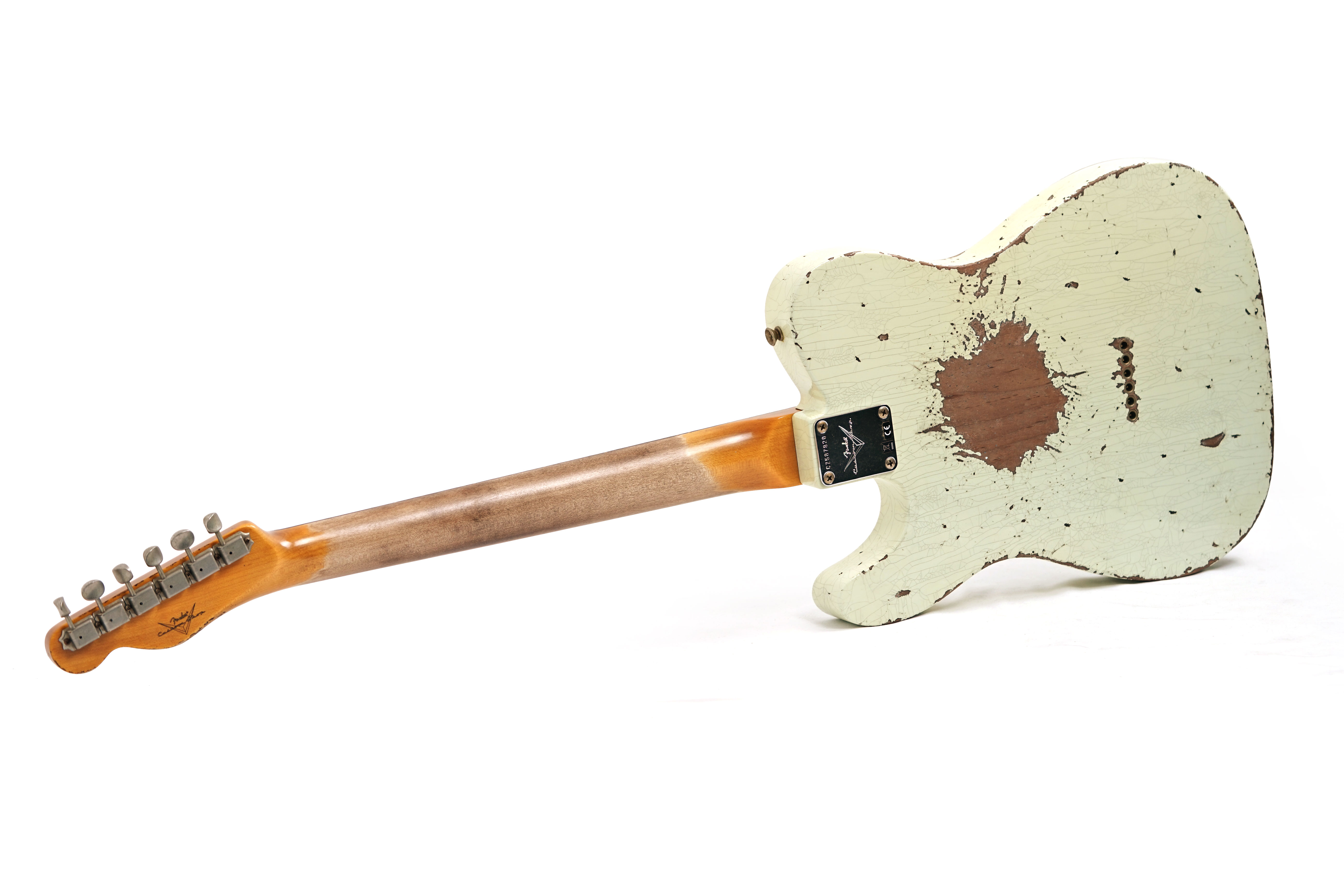 Fender Custom Shop 1961 Telecaster Heavy Relic Faded Aged Tomatillo Green #CZ587820